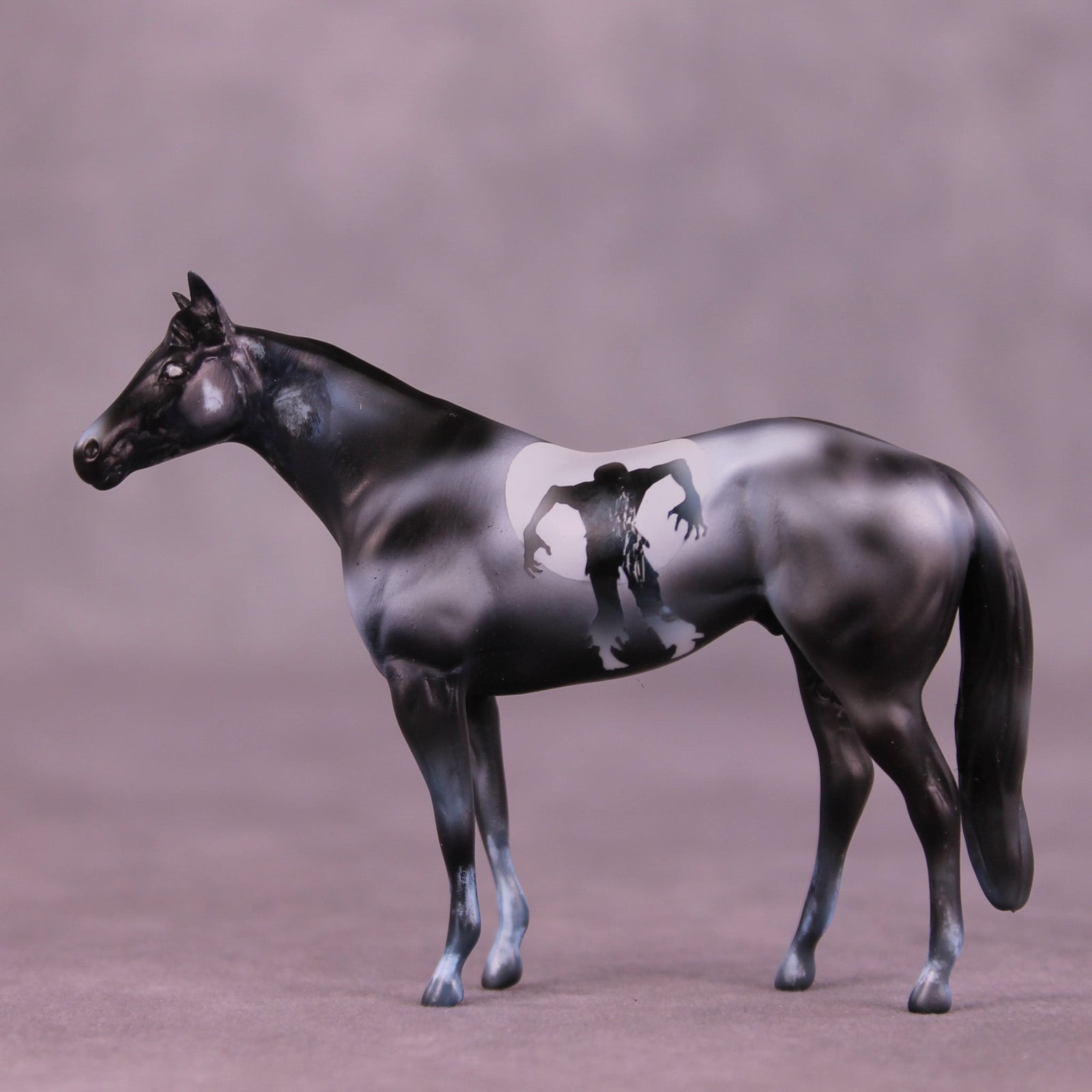Undead Rising OOAK Chip Stock Horse by Kike (Enrique) Duarte MM25 Group D