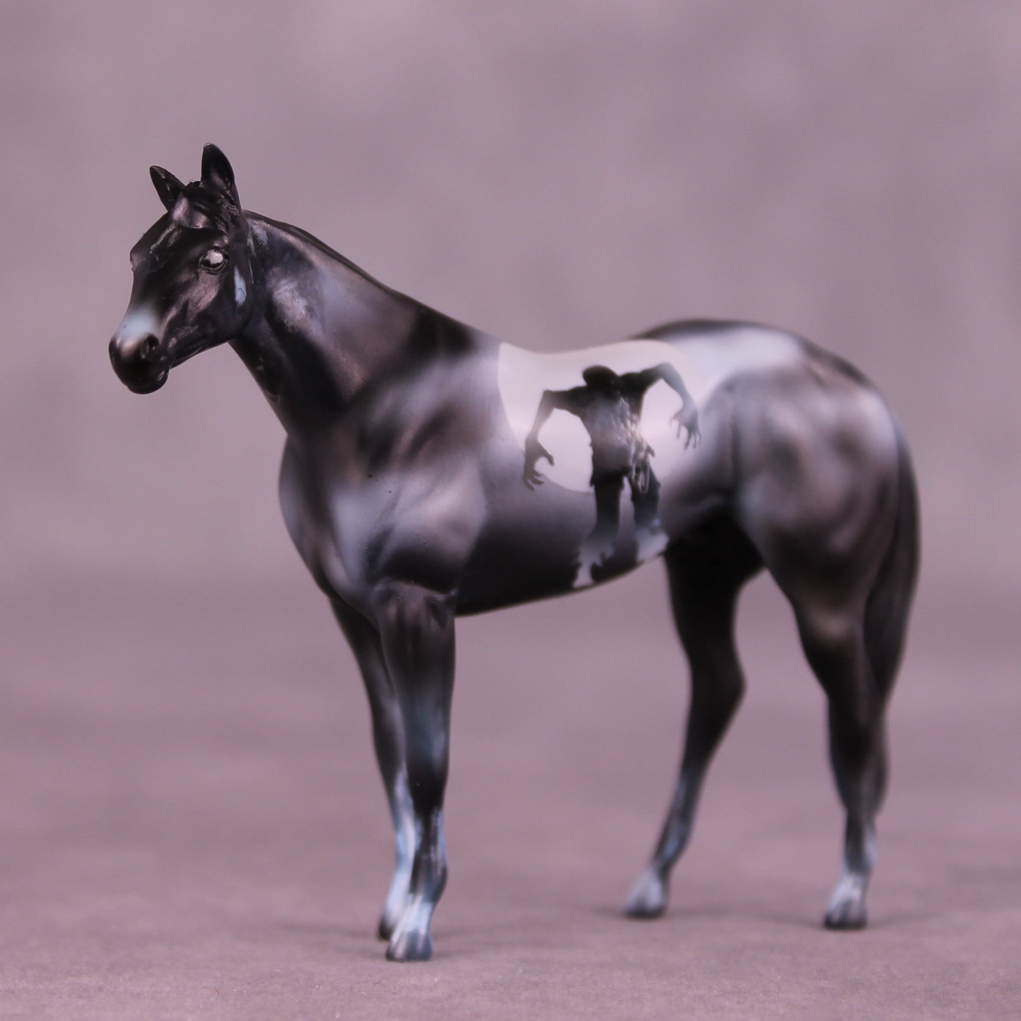 Undead Rising OOAK Chip Stock Horse by Kike (Enrique) Duarte MM25 Group D