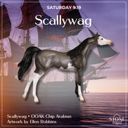 Talk Like A Pirate Day OOAK Chips by Ellen Robbins SCD26