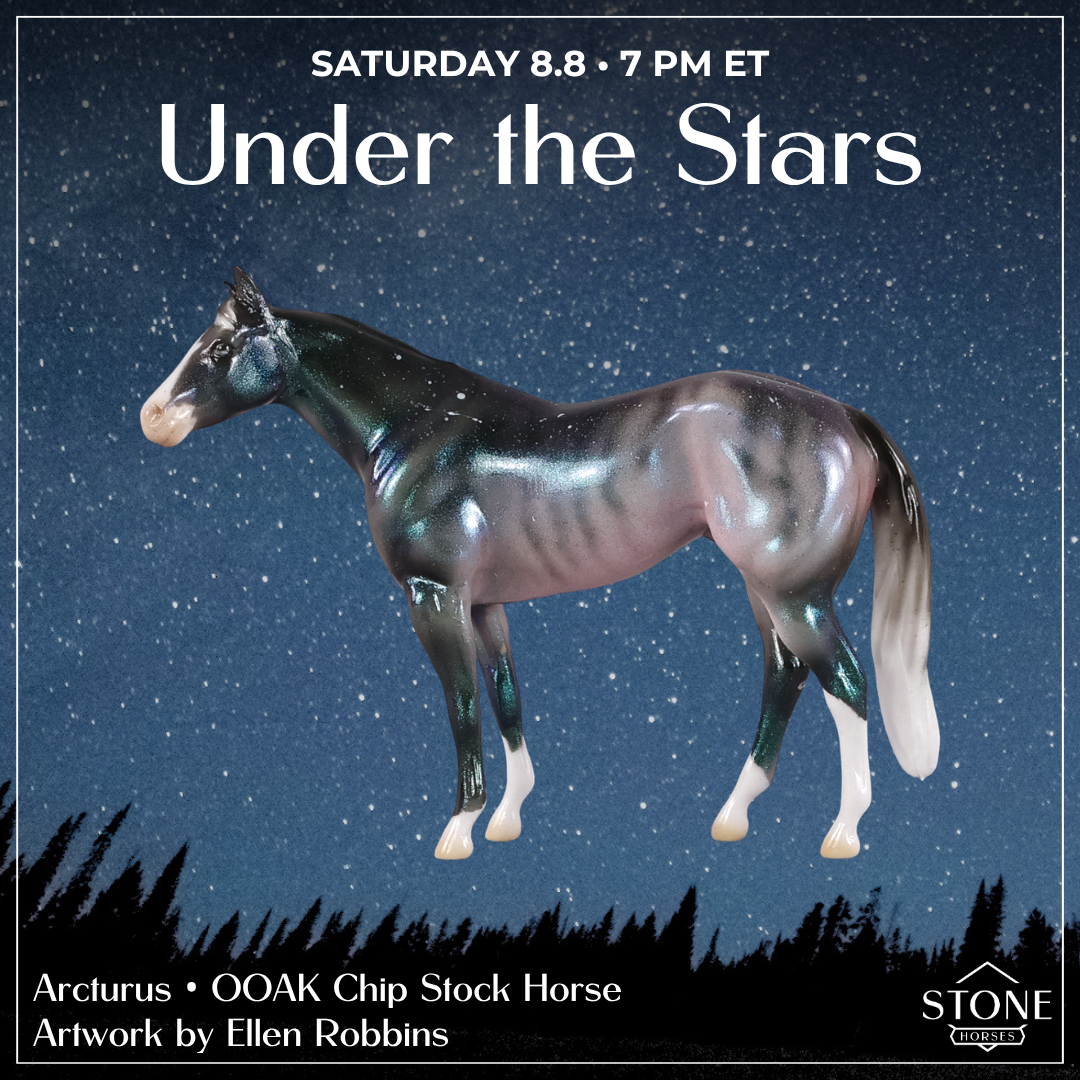 Arcturus OOAK Chip Stock Horse by Ellen Robbins SCD26