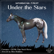 Canopus OOAK Chip Stock Horse by Ellen Robbins SCD26