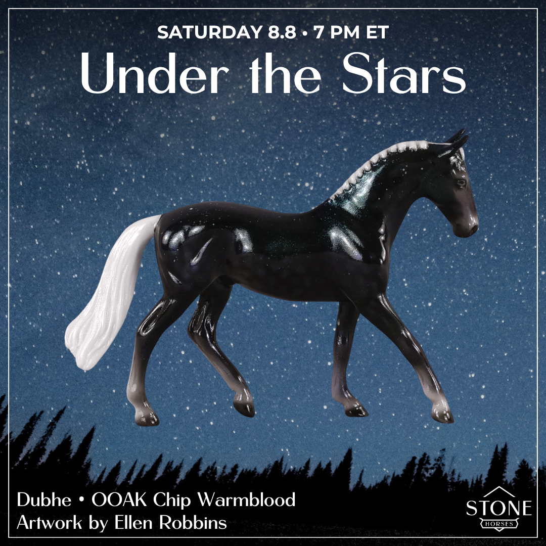 Dubhe OOAK Chip Warmblood by Ellen Robbins SCD26