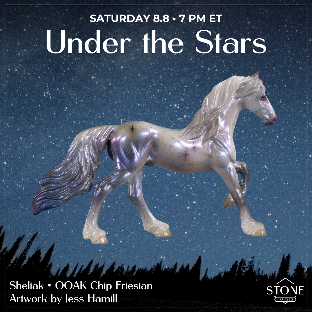 Sheliak OOAK Chip Friesian by Jess Hamill SCD26