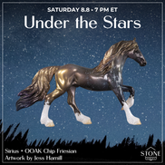 Sirius OOAK Chip Friesian by Jess Hamill SCD26