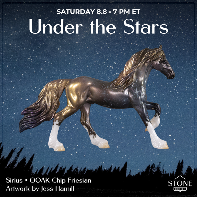 Sirius OOAK Chip Friesian by Jess Hamill SCD26