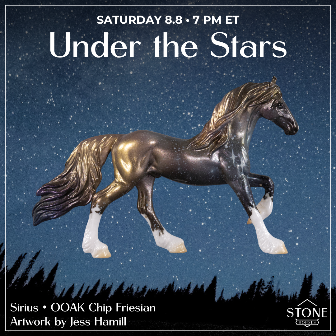 Sirius OOAK Chip Friesian by Jess Hamill SCD26