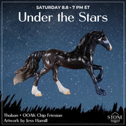 Thuban OOAK Chip Friesian by Jess Hamill SCD26