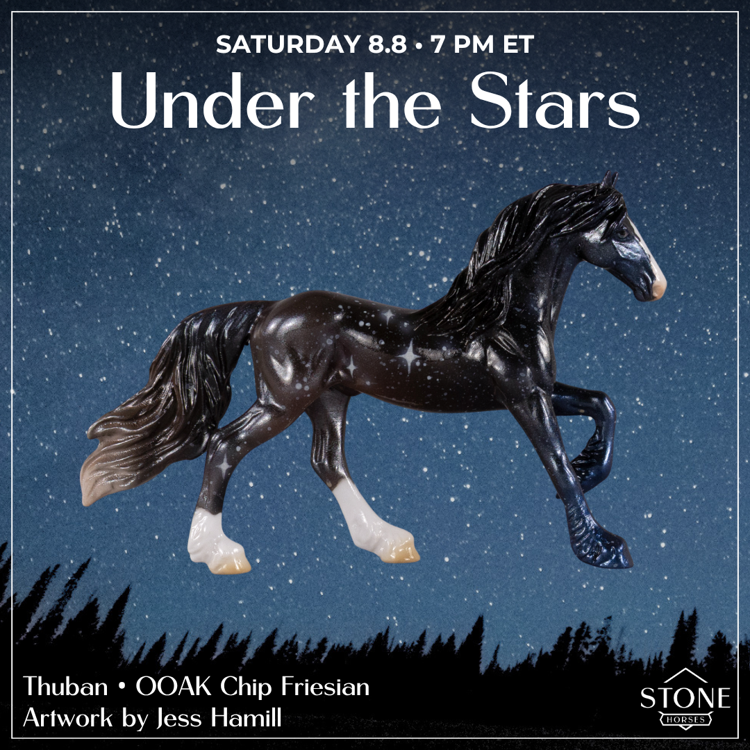 Thuban OOAK Chip Friesian by Jess Hamill SCD26