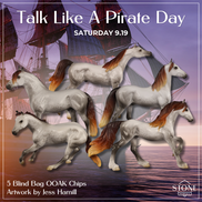 Talk Like A Pirate Day OOAK Chips by Jess Hamill SCD26