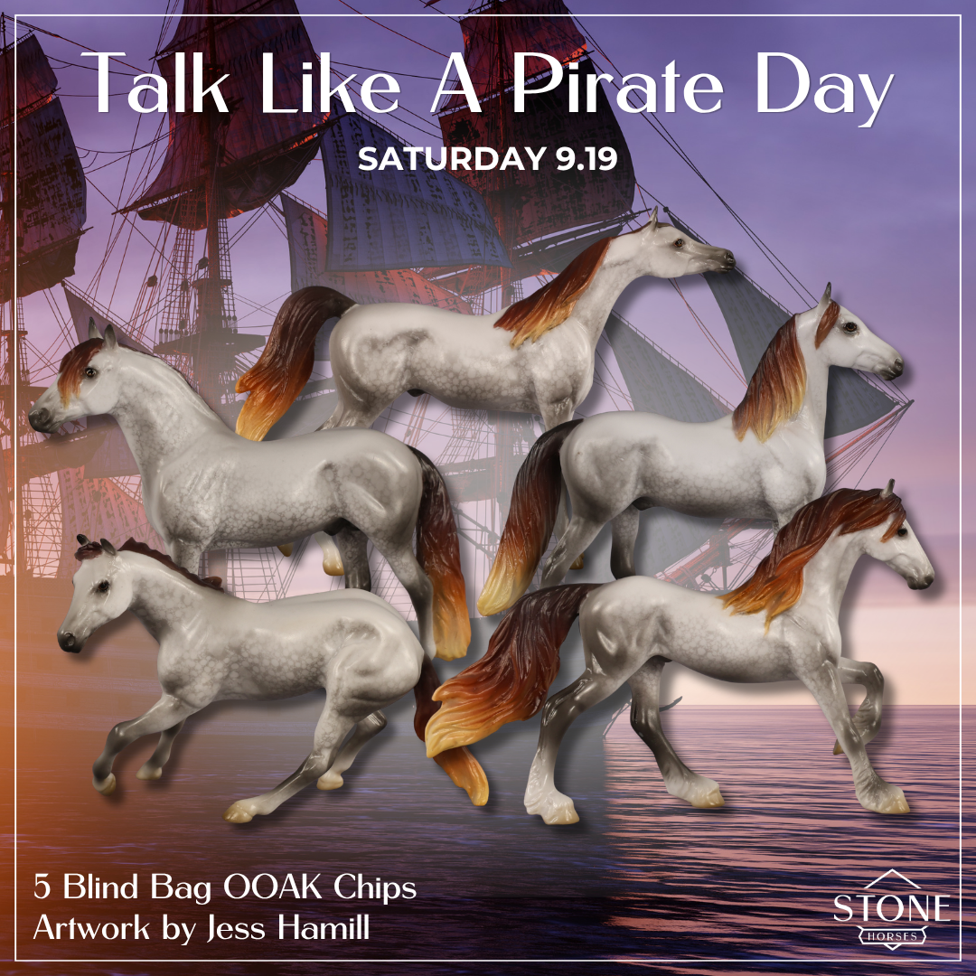 Talk Like A Pirate Day OOAK Chips by Jess Hamill SCD26
