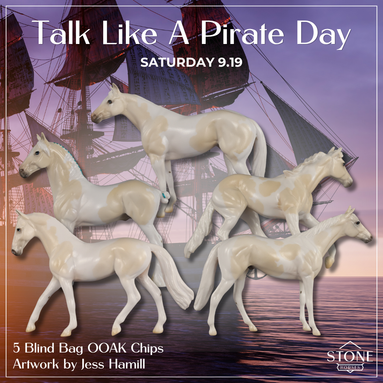 Talk Like A Pirate Day OOAK Chips by Jess Hamill SCD26