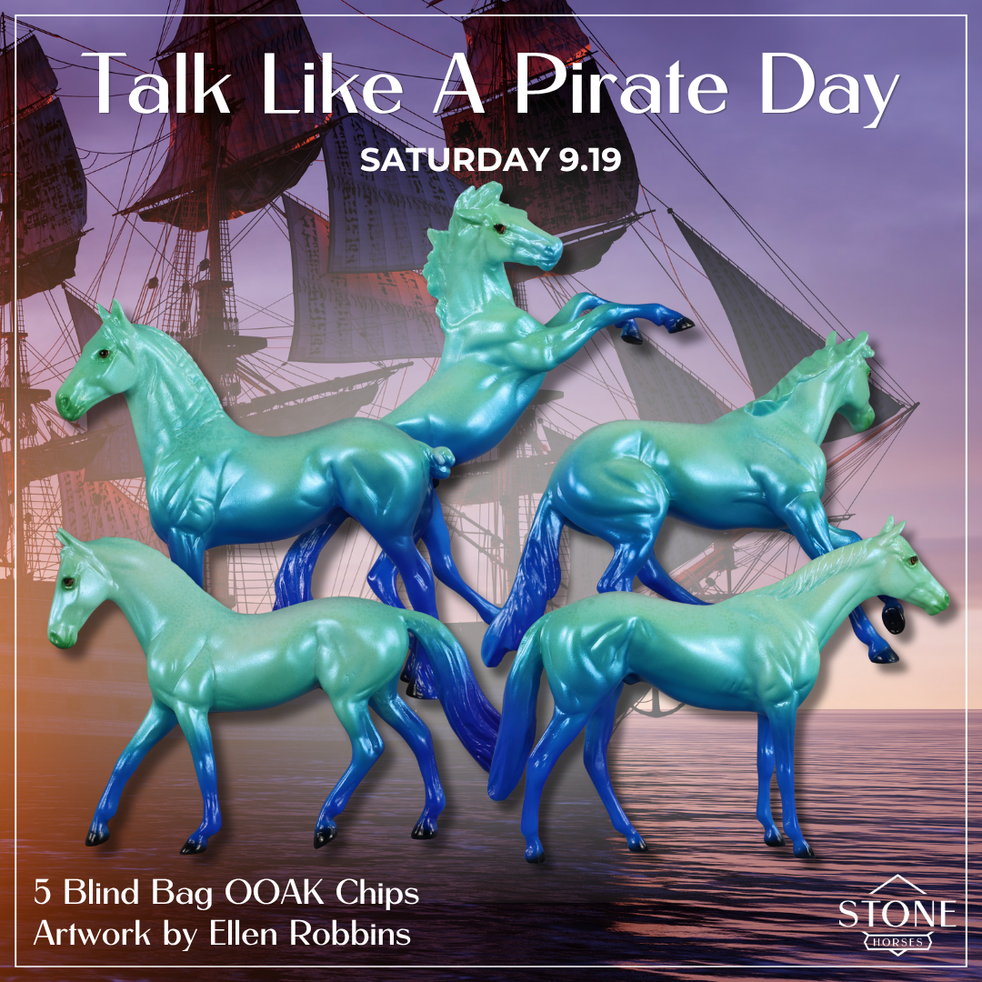 Talk Like A Pirate Day OOAK Chips by Ellen Robbins SCD26