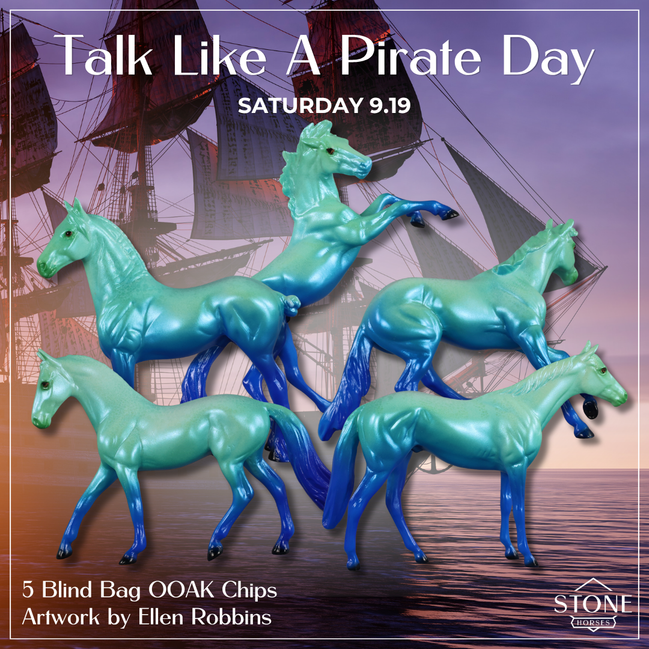 Talk Like A Pirate Day OOAK Chips by Ellen Robbins SCD26