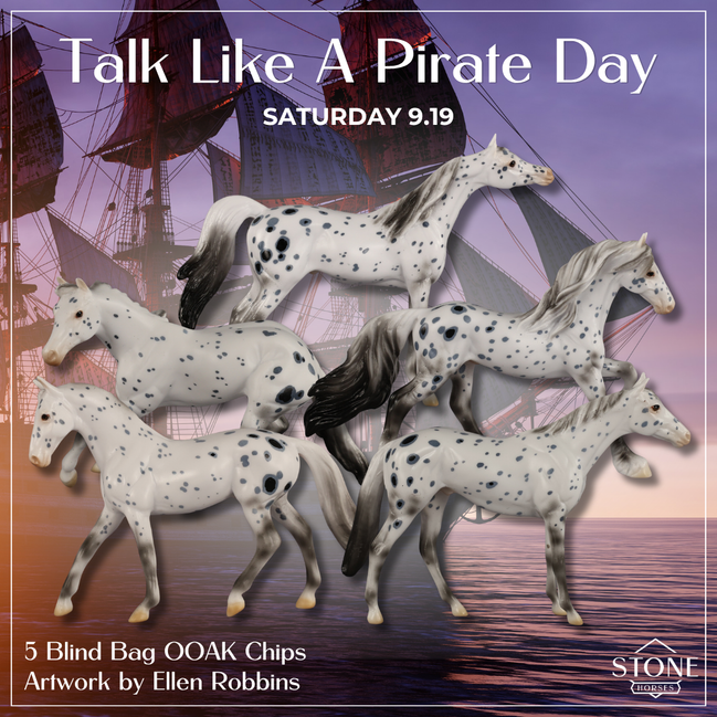 Talk Like A Pirate Day OOAK Chips by Ellen Robbins SCD26