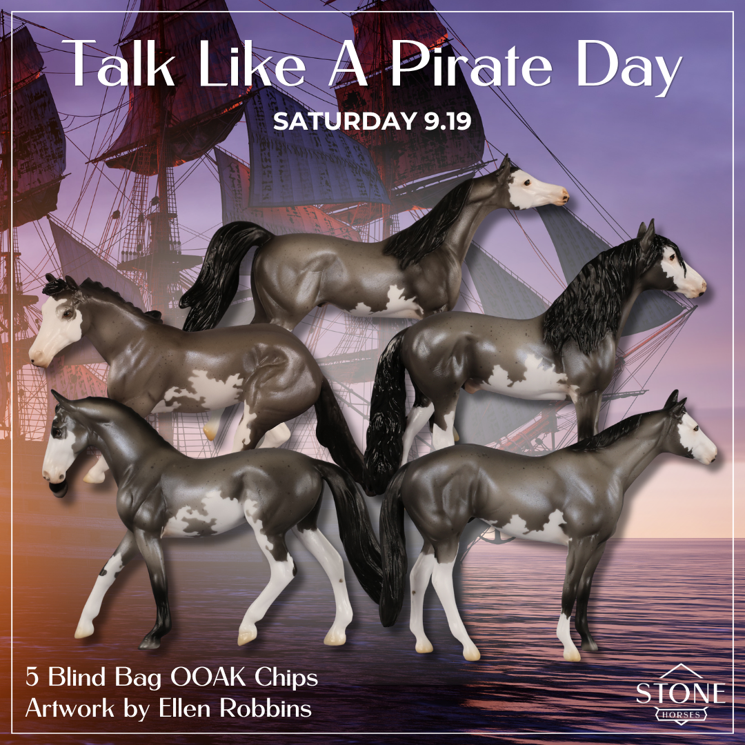 Talk Like A Pirate Day OOAK Chips by Ellen Robbins SCD26