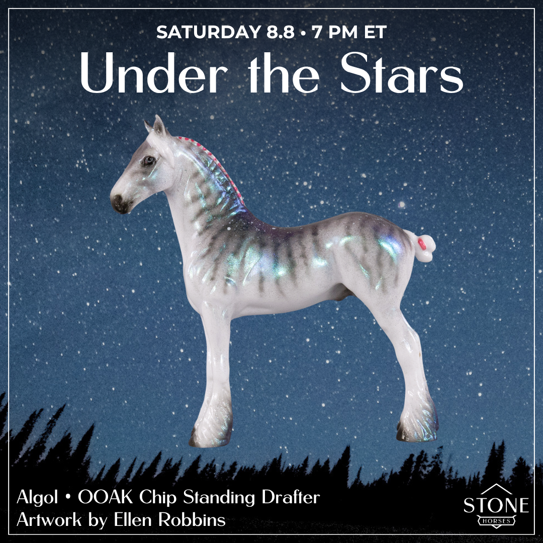 Algol OOAK Chip Standing Drafter by Ellen Robbins SCD26