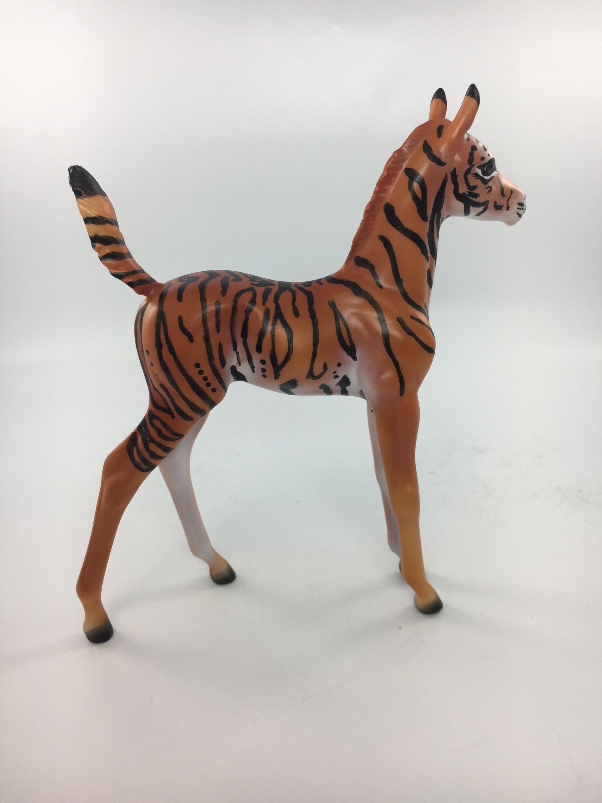 FAUNA~LE-7-TIGER FOAL MODEL HORSE 10/31/17
