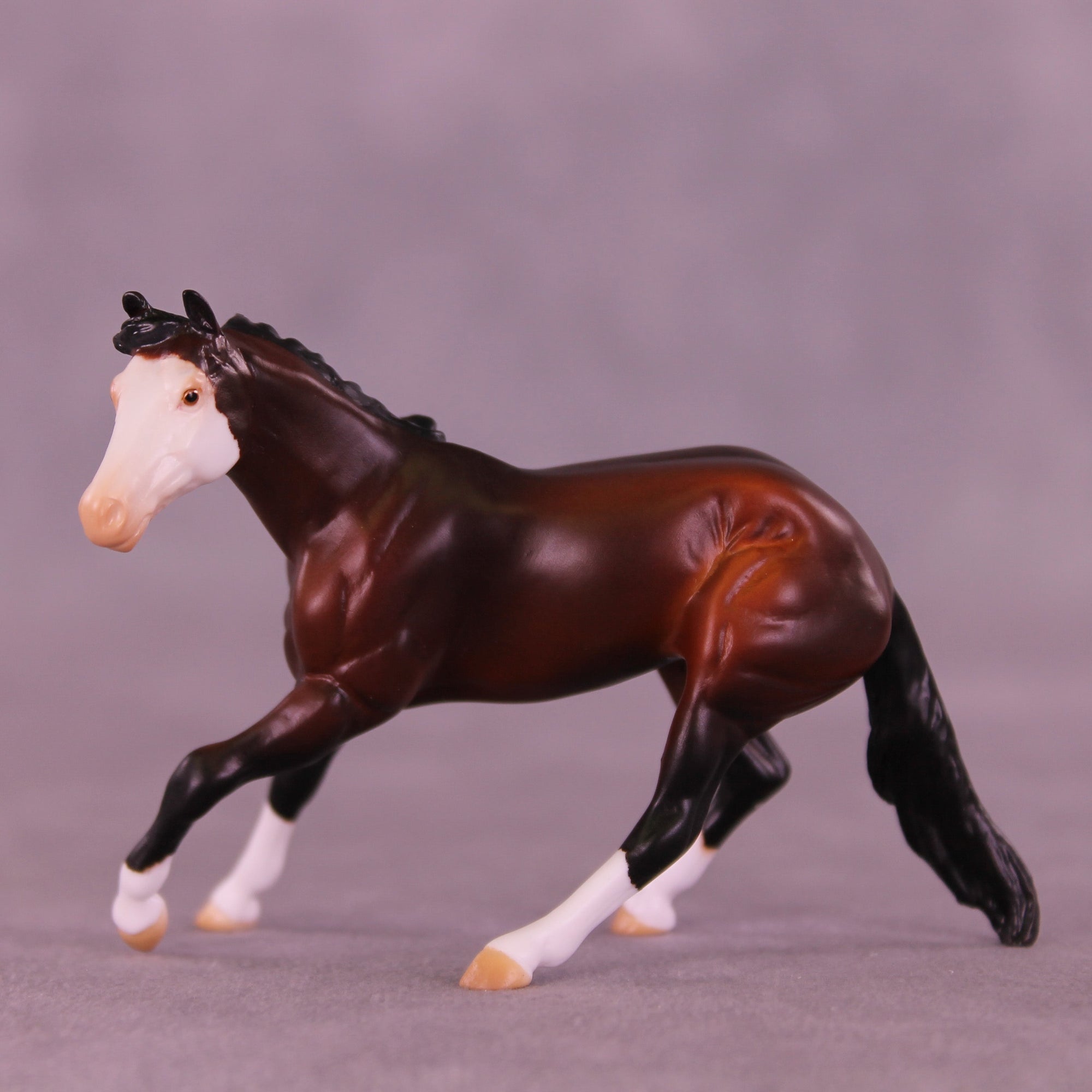 Un Poco Loco OOAK Chip Cutting Horse by Anna Rieck VV26