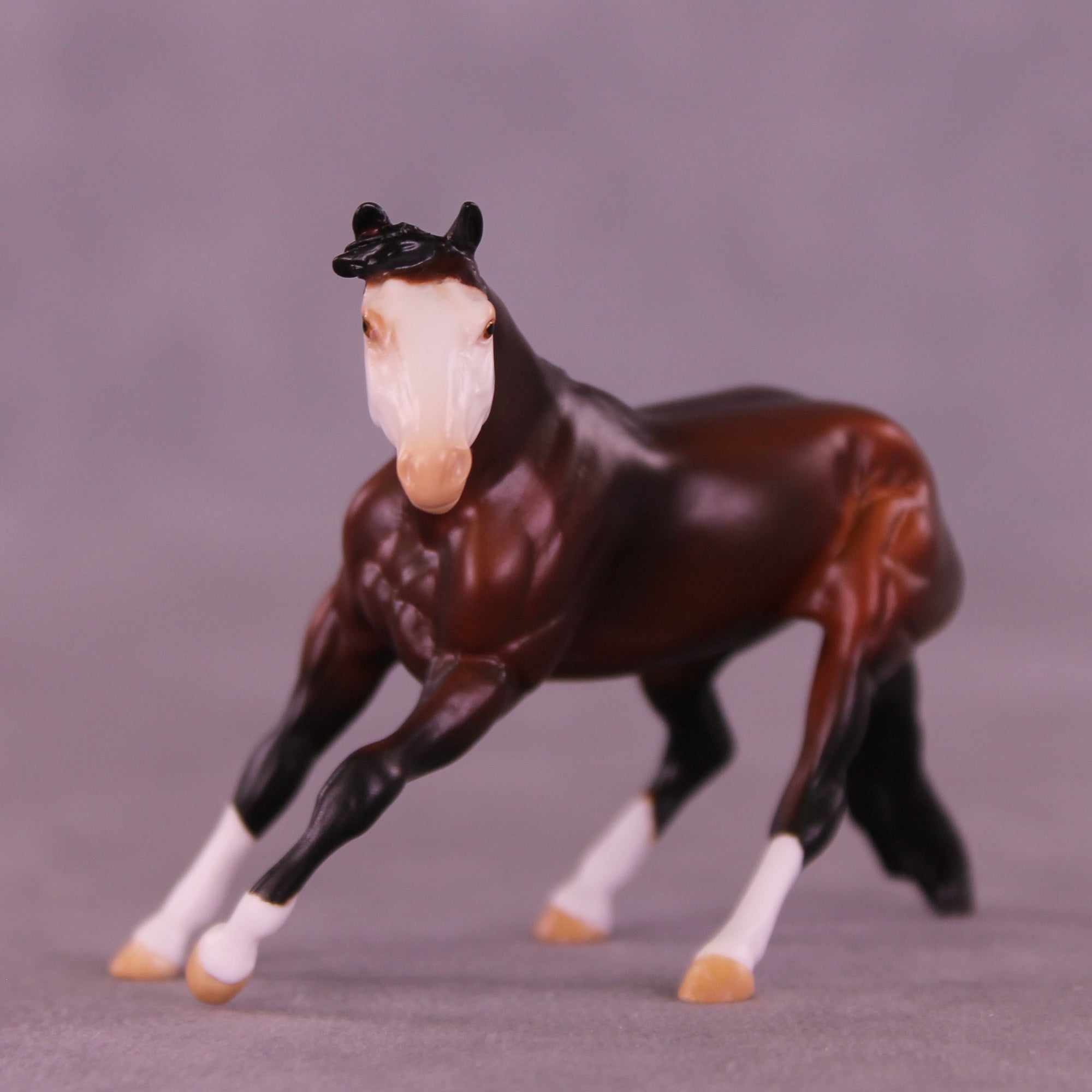 Un Poco Loco OOAK Chip Cutting Horse by Anna Rieck VV26