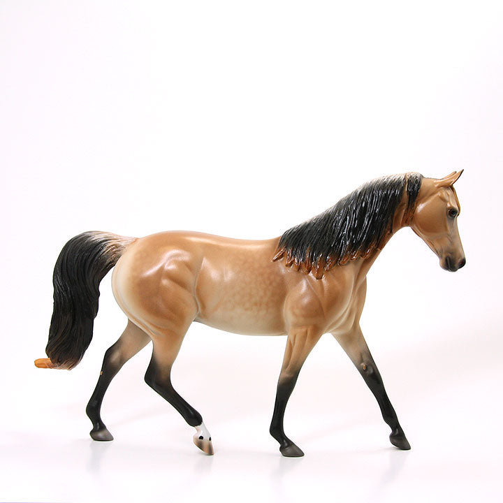 VELLETRI - OOAK Dapple Buckskin Pony by Caroline Boydston