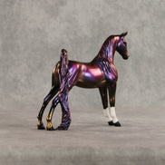 Violet Strike OOAK Pebble Saddlebred by Erin Corbett VV26
