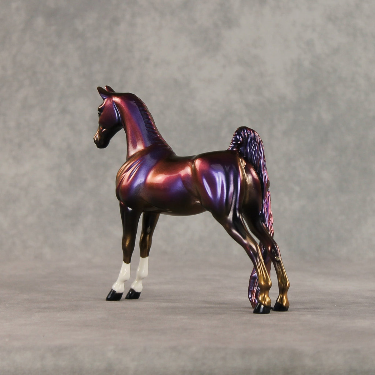 Violet Strike OOAK Pebble Saddlebred by Erin Corbett VV26