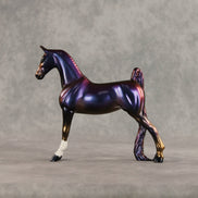 Violet Strike OOAK Pebble Saddlebred by Erin Corbett VV26