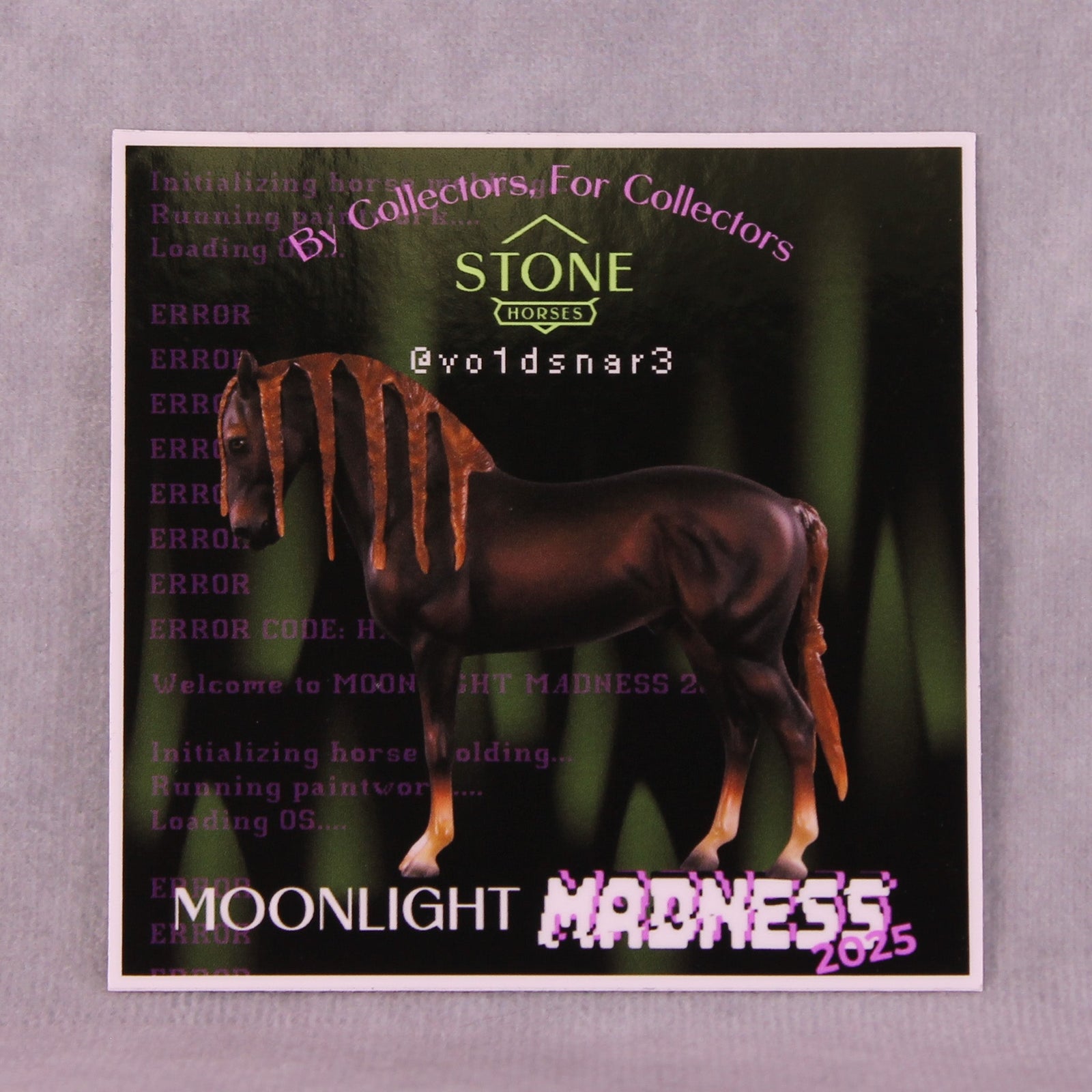 Moonlight Madness @vo1dsnar3 Sticker 2025 Limited Edition