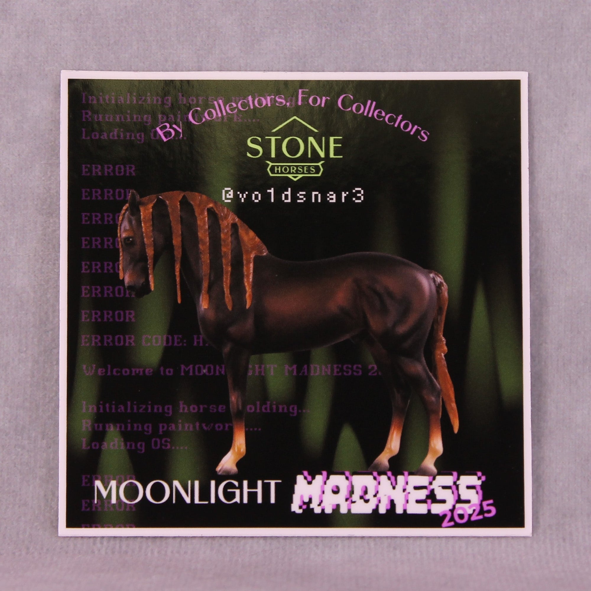 Moonlight Madness @vo1dsnar3 Sticker 2025 Limited Edition