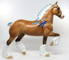 sorrel trotting drafter 