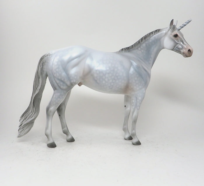 MAJOR STARLIGHT - OOAK UNICORN ISH Model Horse - 10/30