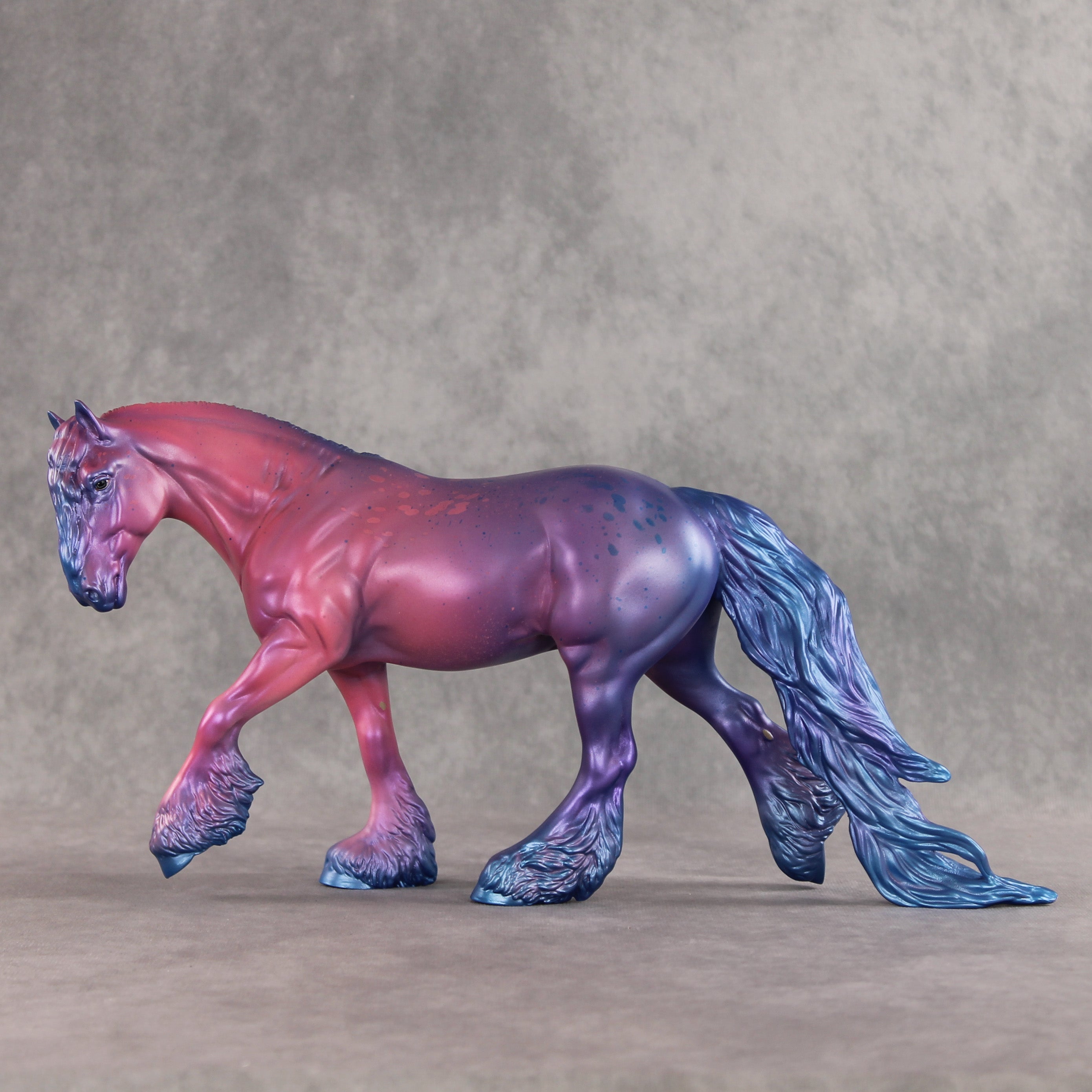 Why Not Both OOAK FCM Irish Cob by Jess Hamill VV26