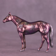 Winter Whimsy OOAK Chip Stock Horse by Anna Rieck HS25