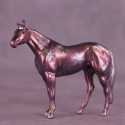 Winter Whimsy OOAK Chip Stock Horse by Anna Rieck HS25