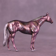 Winter Whimsy OOAK Chip Stock Horse by Anna Rieck HS25
