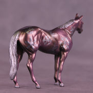 Winter Whimsy OOAK Chip Stock Horse by Anna Rieck HS25