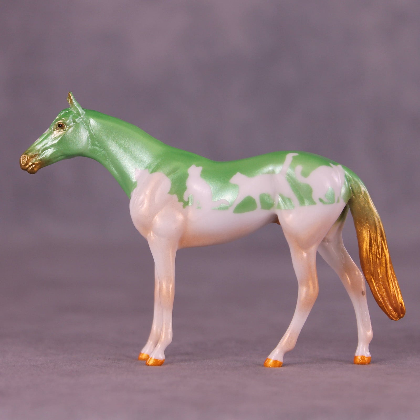 Wood OOAK Chip Thoroughbred  by Erin Corbett MM25 Group D