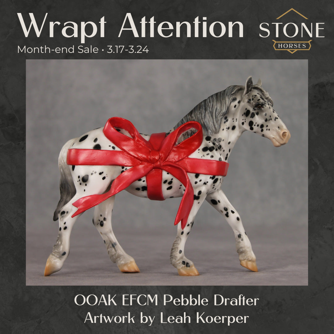 Wrapt Attention OOAK EFCM Pebble Drafter by Leah Koerper SS0326