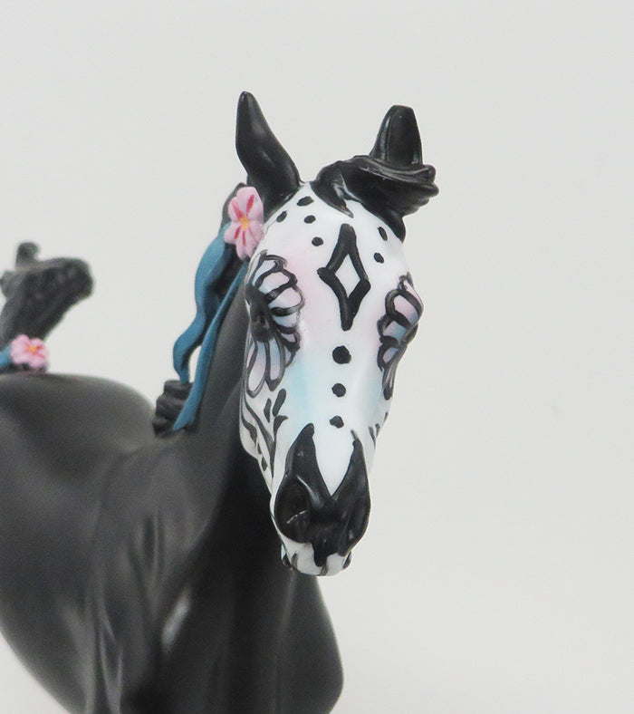 Bella -- OOAK-BLACK SUGAR SKULL YEARLING 9/17