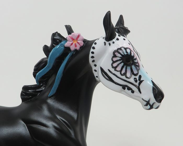 Bella -- OOAK-BLACK SUGAR SKULL YEARLING 9/17