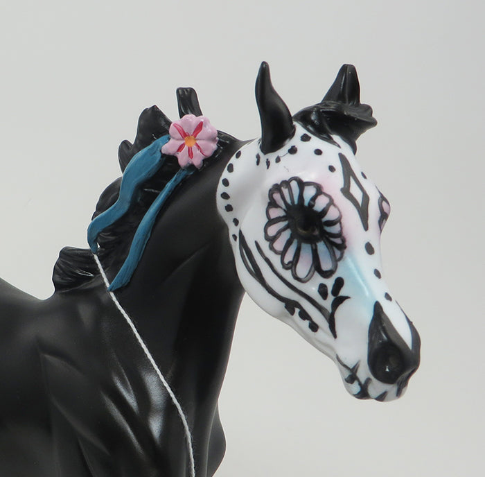 Bella -- OOAK-BLACK SUGAR SKULL YEARLING 9/17