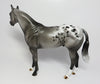 YOSEMITE~LE-6 APPALOOSA BANDED MANE AND TAIL ISH EQ 2017