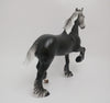 DARK CLOUD-OOAK DAPPLE GREY TROTTING DRAFTER BY AUDREY DIXON 6/1/20