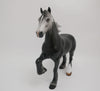 DARK CLOUD-OOAK DAPPLE GREY TROTTING DRAFTER BY AUDREY DIXON 6/1/20