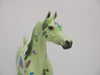 BUTTERFLY KISS - OOAK JEWELED SPRING DECORATOR ARABIAN MODEL HORSE BY DAWN QUICK 6-3-20