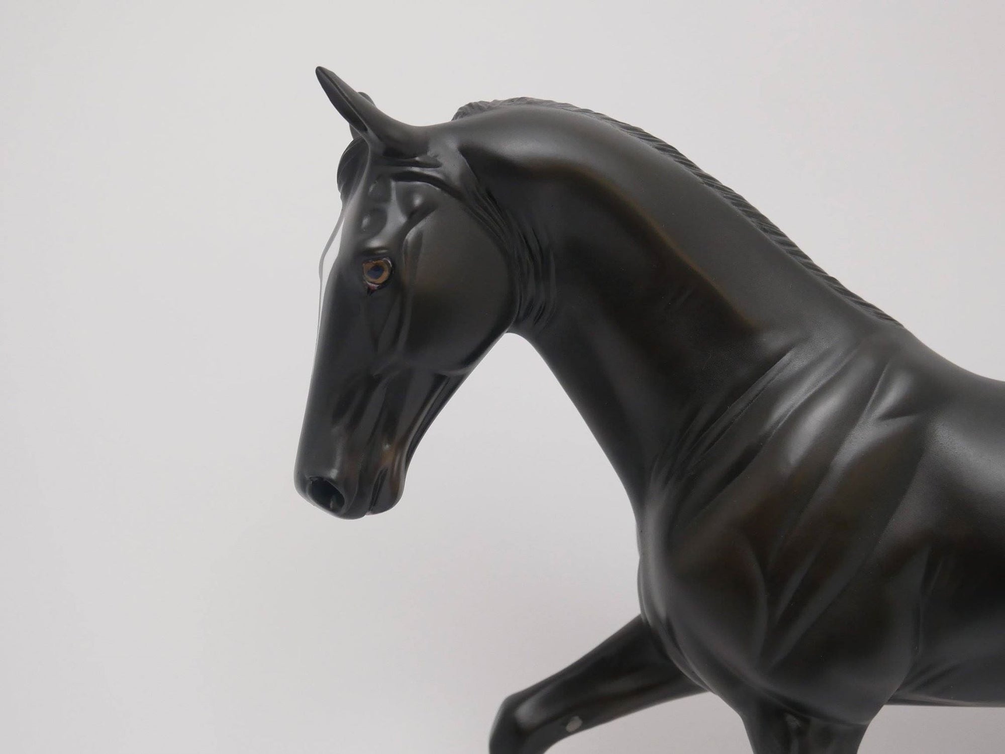 DARK KNIGHT-OOAK BLACK TENNESSEE WALKER BY AUDREY DIXON 6/2/20