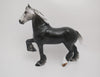 DARK CLOUD-OOAK DAPPLE GREY TROTTING DRAFTER BY AUDREY DIXON 6/1/20