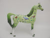 BUTTERFLY KISS - OOAK JEWELED SPRING DECORATOR ARABIAN MODEL HORSE BY DAWN QUICK 6-3-20