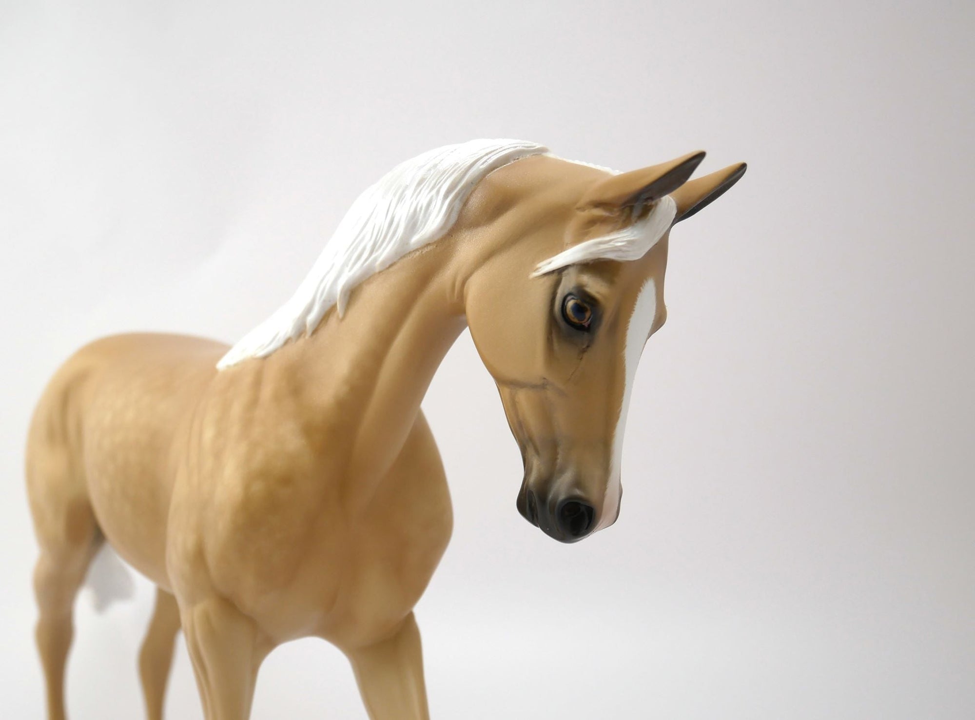 NORVILLE-OOAK DAPPLE PALOMINO THOROUGHBRED BY SHERYL LEISURE 6/20/30