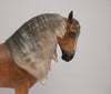 FABIO-OOAK STAR DAPPLE SOOTY PALOMINO MODEL HORSE BY AUDREY DIXON 7/2/20